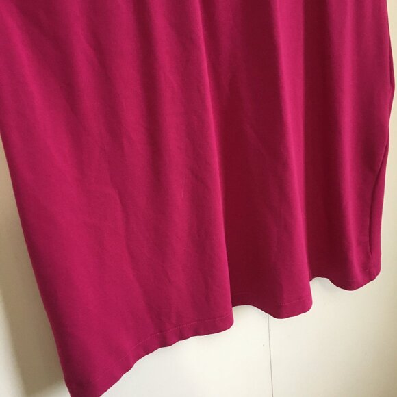 RACHEL Rachel Roy Magnolia Pink Tie Waist Pocketed Rayon Dress - Picture 8 of 10